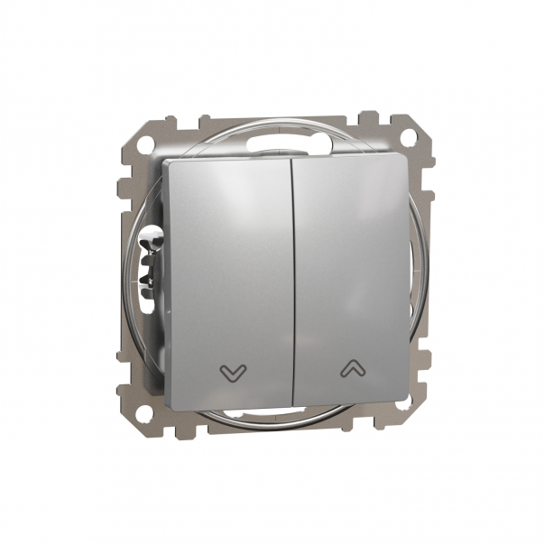 Łącznik żaluzjowy, srebrne aluminium Sedna Design - SDD113104 - SCHNEIDER ELECTRIC