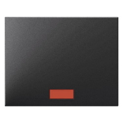 KLAWISZ Z 5 DOŁĄCZONYMI SOCZEWKAMI ANTRACYT MAT LAKIEROWANY K.1 - 14157006 - HAGER