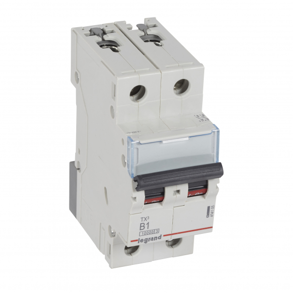 WYŁĄCZNIK NADPRĄDOWY S 312 2P B 1A 10000A SERII TX3 - 404105 - LEGRAND