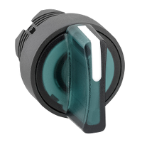 Harmony XB5 Główka przełącznika 3 pozycyjnego LED zielona plastikowa - ZB5AK1333 - SCHNEIDER ELECTRIC