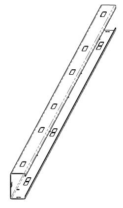 SZYNA WZDŁUŻNA  L4240 (PROFIL 85x50x1.5) - XPF_WS004N.2.010U - CORAB