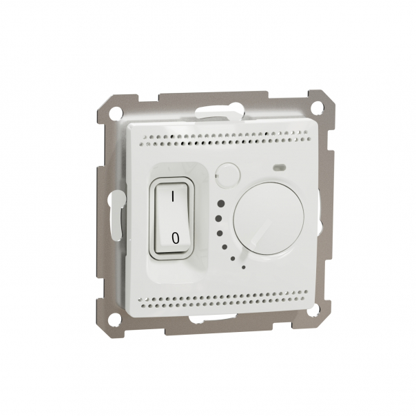 Sedna Design, Regulator temperatury z wbudowanym czujnikiem, biały - SDD111506 - SCHNEIDER ELECTRIC