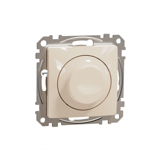 Sedna Design, Ściemniacz LED obrotowy RC/RL, beżowy - SDD112502 - SCHNEIDER ELECTRIC