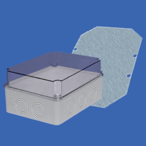 OBUDOWA HERMETYCZNA Z PŁYTĄ 158X118X96 OH-2B.3  - 29.27 - ELEKTROPLAST OPATÓWEK