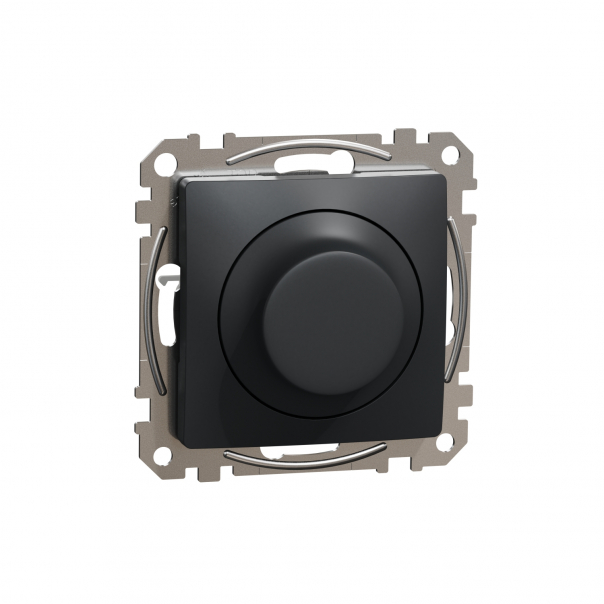 Sedna Design, Ściemniacz LED obrotowy RC/RL, czarny antracyt - SDD114502 - SCHNEIDER ELECTRIC