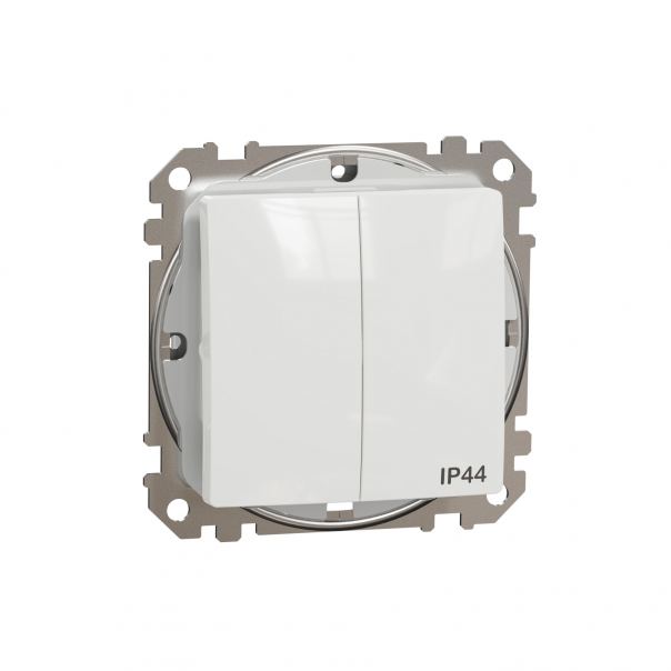 Sedna Design, Łącznik świeznikowy IP44, biały - SDD211105 - SCHNEIDER ELECTRIC
