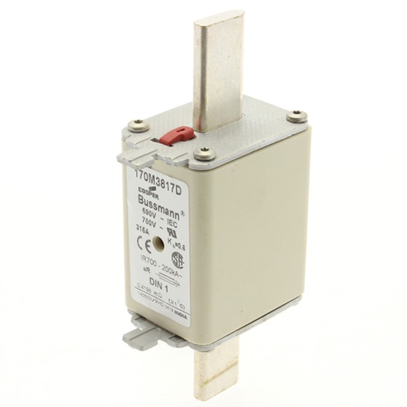 Wkł. szybka 315A 690V aR DIN 1 podwójny wskaźnik FUSE 315A 690V aR DIN 1 HSDNH  - 170M3817D - EATON