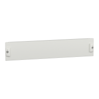 Rozdzielnice PrismaSet, płyta czołowa pełna 100mm - LVS03802 - SCHNEIDER ELECTRIC