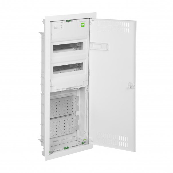 ROZDZIELNIA RP 2X12 PE+N P/T IP30 DRZWI METALOWE BIAŁY MSF - 2015-02 - ELEKTRO-PLAST NASIELSK