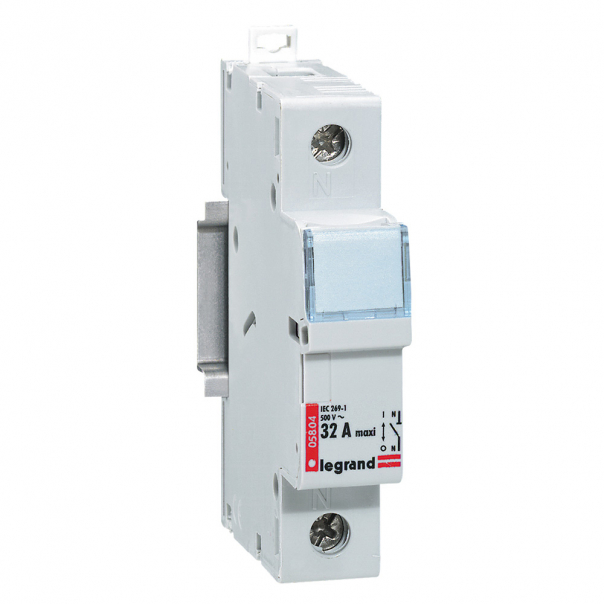PODSTAWA BEZPIECZNIKOWA 1 BIEGUNOWA Z TOREM NEUTRALNYM RB 304 - 005804 - LEGRAND