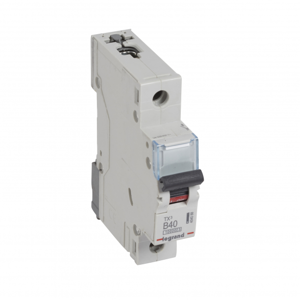WYŁĄCZNIK NADPRĄDOWY B 40A 1-POLOWY CHARAKTERYSTYKA B SERII TX3 S 311 - 404088 - LEGRAND