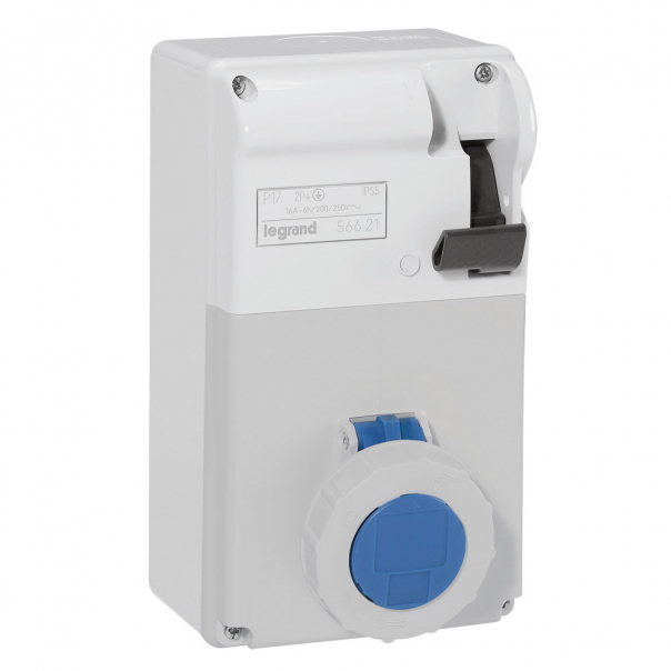 ZESTAW ZASILAJĄCY Z ROZŁĄCZNIKIEM 16 A/230 V/2P+Z IP55 - 056621 - LEGRAND
