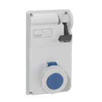POKRYWA Z ROZŁĄCZNIKIEM /GNIAZDO 16 A/230 V/2P+Z IP55 - 057221 - LEGRAND