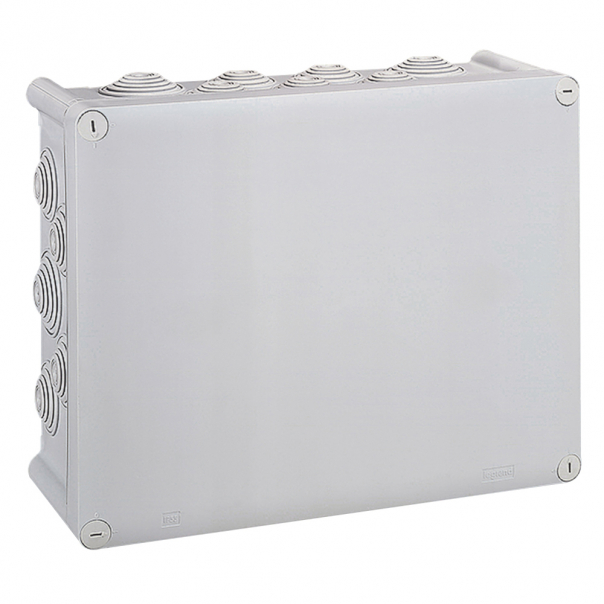 PUSZKA PROSTOKĄTNA Z PRZEPUSTAMI 360X270X124 MM PLEXO55 - 092092 - LEGRAND