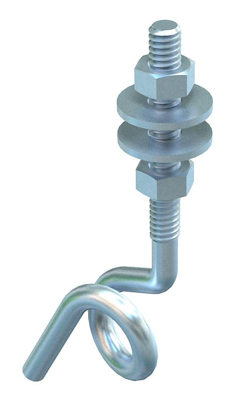HAKI STROPOWE Z GW.M6x70 - 3453820 - OBO