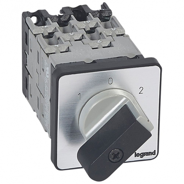 PRZEŁĄCZNIK KRZYWKOWY 0-1-2 PR12 16 A 4P - 027433 - LEGRAND