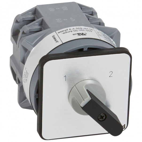 ŁĄCZNIK KRZYWKOWY 50A 2 BIEGUNY PROGRAM 1-2 PR40 - 027481 - LEGRAND