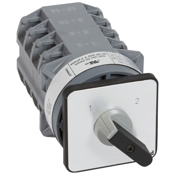 ŁĄCZNIK KRZYWKOWY 50A 4 BIEGUNY PROGRAM 1-2 PR40 - 027483 - LEGRAND