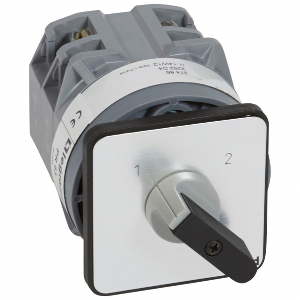 ŁĄCZNIK KRZYWKOWY 63A 2 BIEGUNY PROGRAM 1-2 PR63 - 027486 - LEGRAND