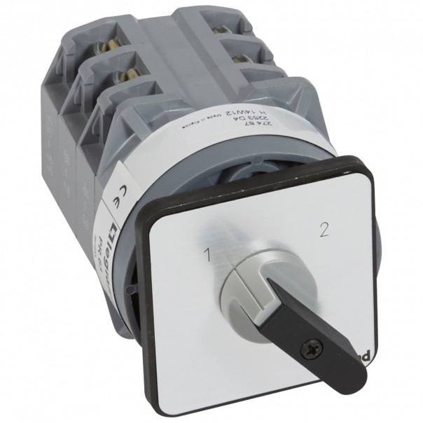ŁĄCZNIK KRZYWKOWY 63A 3 BIEGUNY PROGRAM 1-2 PR63 - 027487 - LEGRAND