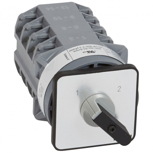 ŁĄCZNIK KRZYWKOWY 63A 4 BIEGUNY PROGRAM 1-2 PR63 - 027488 - LEGRAND