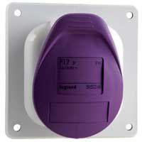 GNIAZDO TABLICOWE 32 A/24 V/2-POLOWE IP44 P17 - 055295 - LEGRAND