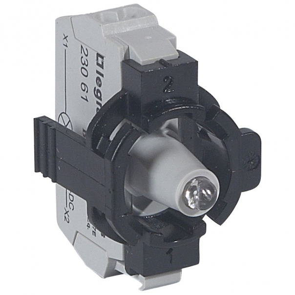 KORPUS KOMPLETNY DO SYGNALIZACJI 24V CZERWONY - 023111 - LEGRAND