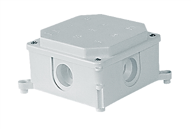 PUSZKA N/T DŁAWICOWANA IP 44 103X103X60 MM BIAŁY PK-2P - 83023006 - SIMET