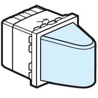 LAMPA SYGNALIZACYJNA TRÓJKĄTNA - 2 MODUŁY NIEBIESKA 0,2/1W 230V~ MOSAIC - 078573 - LEGRAND