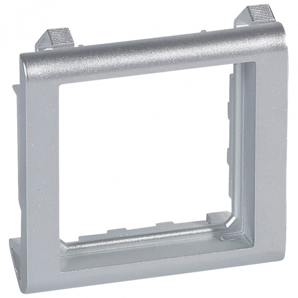 UCHWYT DO WĄSKICH ŚCIANEK - 2 MODUŁ ALUMINIUM DO NR. REF. 0800 11 MOSAIC - 080295 - LEGRAND