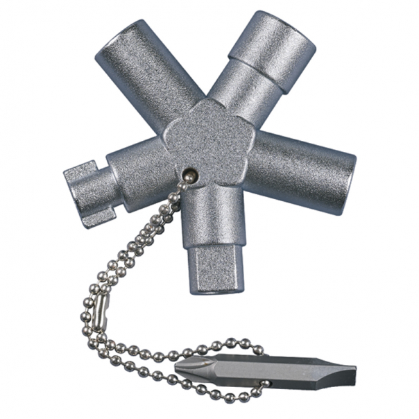 KLUCZ DO SZAFY STEROWNICZEJ PÓŁKSIĘŻYCE - 110697 - HAUPA