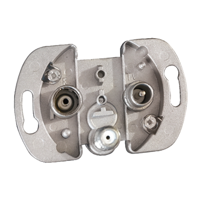 Gniazdo R-TV-SAT końcowe (RTV-1,5dB, SAT-1,5dB) - 75466Z-69 - KONTAKT SIMON