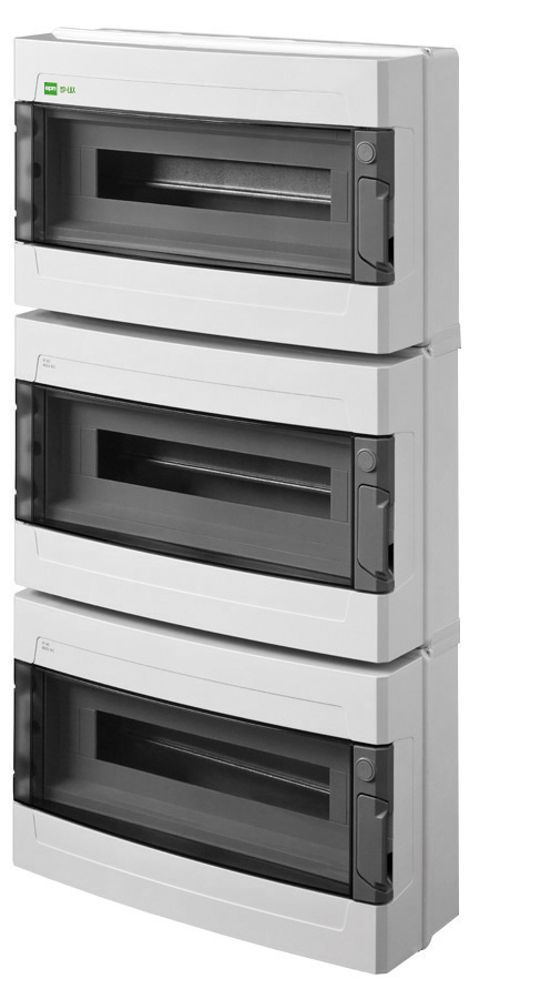 DRZWI TRANSPARENTNE (N+PE) IP55 RN 3/57 EP-LUX PLUS  - 1959-01 - ELEKTRO-PLAST NASIELSK