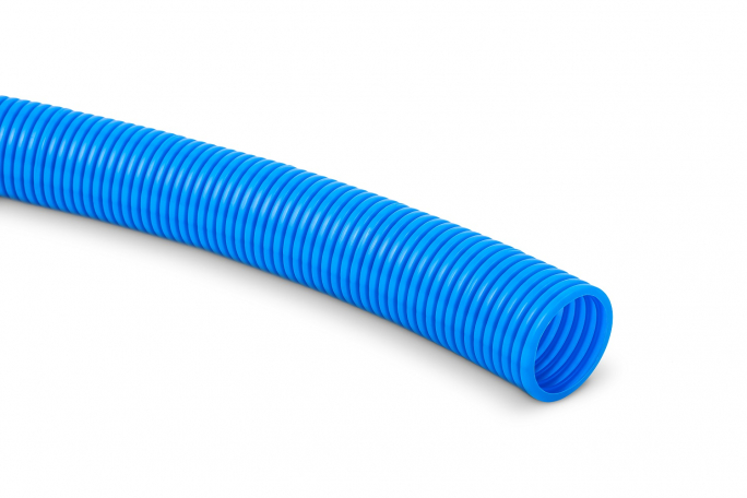 PESZEL RURA INSTALACYJNA KARBOWANA DO SYSTEMÓW GRZEWCZYCH PE RKSGK 36/29-50MB NIEBIESKA - 10248 - TTPLAST