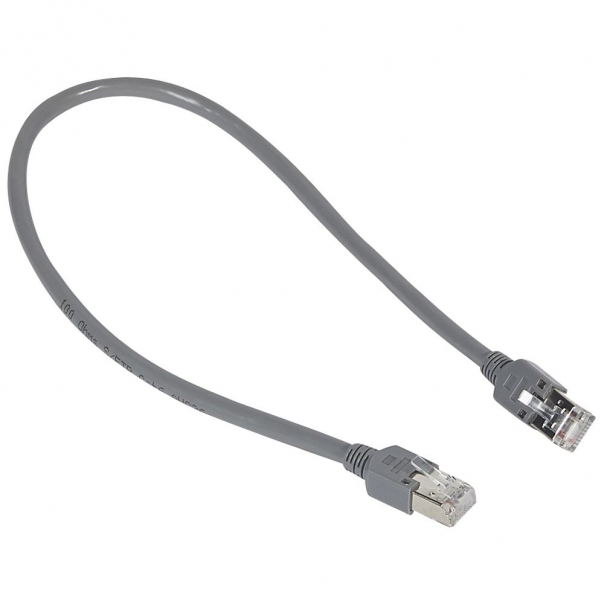 KABEL KROSOWY RJ45 - RJ45, STP, KAT. 6, DŁUGOŚĆ 0,4 M - 413046 - LEGRAND