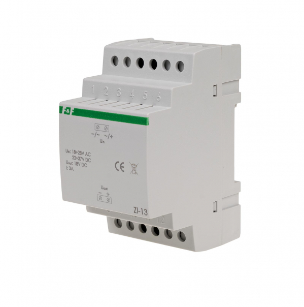 Stabilizator impulsowy 18V ZI-13 18&divide;28V AC / 22&divide;37V DC 3A - ZI-13 - F&F