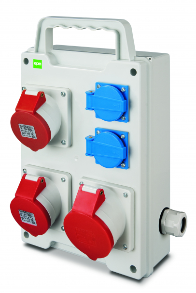 ROZDZIELNICA PRZENOŚNA TYP RS. - 6215-00 - ELEKTRO-PLAST NASIELSK