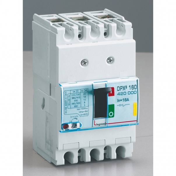 WYŁĄCZNIK 16A 3-POLOWY 16KA DPX3 160 - 420000 - LEGRAND
