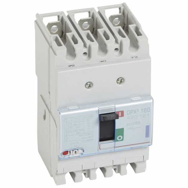 WYŁĄCZNIK 25A 3-POLOWY 50KA DPX3 160 - 420121 - LEGRAND