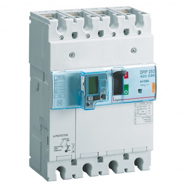 WYŁĄCZNIK 100A 3-POLOWY 36KA DPX3 250 - 420235 - LEGRAND