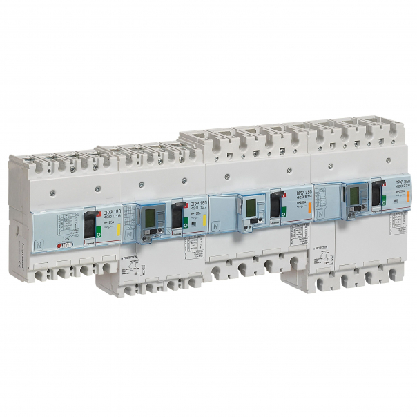 WYŁĄCZNIK MOCY 160A 4-POLOWY 50KA Z ZABEZPIECZENIEM RÓŻNICOWYM DPX3160 - 420157 - LEGRAND