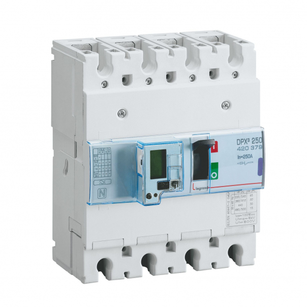 WYŁĄCZNIK MOCY 250A 4-POLOWY 50KA DPX3 250 EL - 420379 - LEGRAND