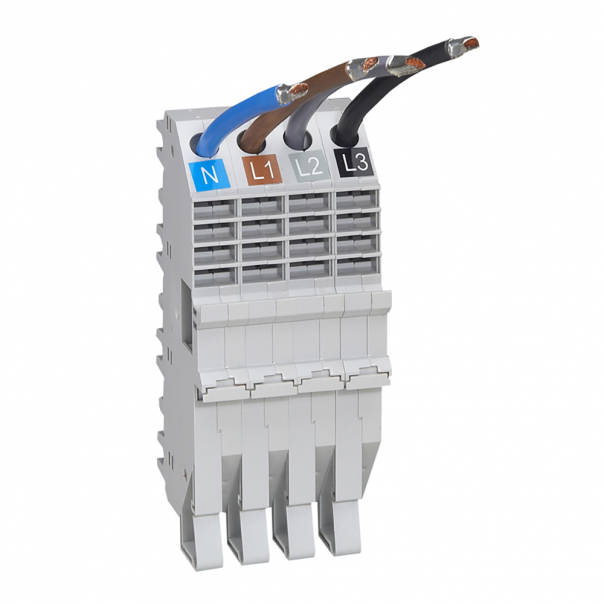 PODSTAWA MONTAŻOWA, PRZEWODOWA HX3 DO APARATÓW MODUŁOWYCH, 1 MOD/BIEG CZTEROBIEG HX3 IS - 404521 - LEGRAND