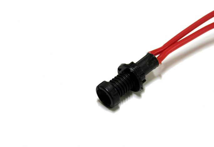 Klp3R/230V Kontrolka diodowa, klosz 3 mm, 230V (czerwony) - 84503001 - SIMET