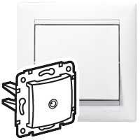 GNIAZDO KOŃCOWE TV 2400 MHZ 10 DB BIAŁE VALENA - 774430 - LEGRAND