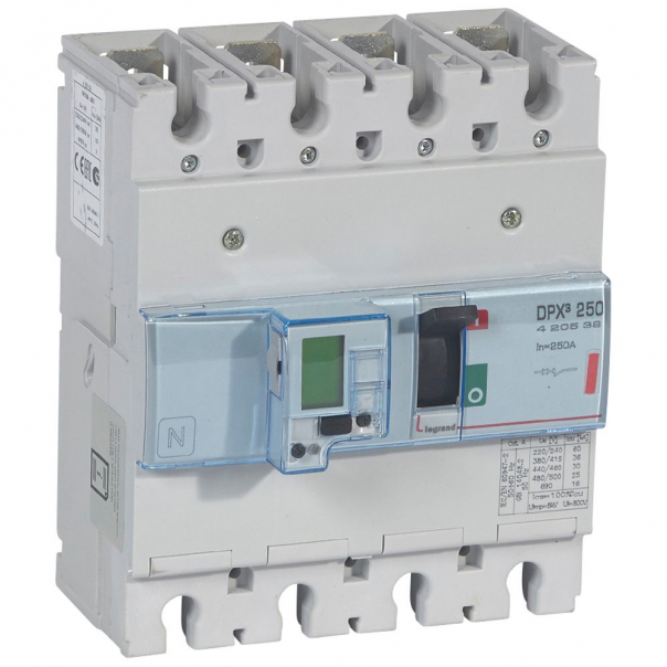 WYŁĄCZNIK DPX3 250 EL SG 4P 250A 36KA - 420539 - LEGRAND