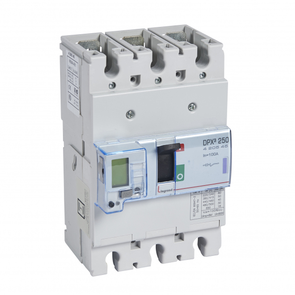 WYŁĄCZNIK DPX3 250 EL SG 100A 3-POLOWY 50KA - 420545 - LEGRAND