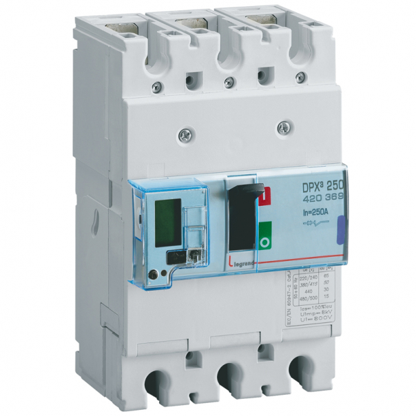 WYŁĄCZNIK DPX3 250 EL SG 3P 250A 50KA - 420549 - LEGRAND
