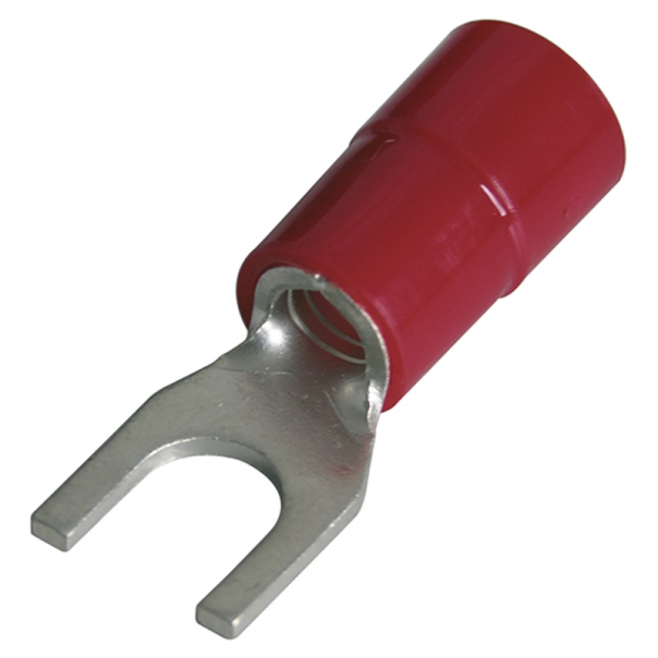 KOŃCÓWKA WIDEŁKOWA 10 MM2. M5 50 SZT. - 260858 - HAUPA