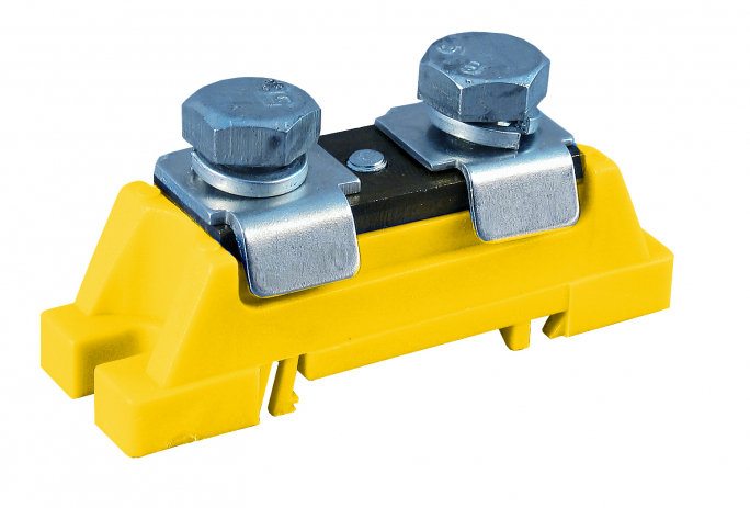 Z-0001/A Zacisk połączeniowy, końcówki typu H lub Hi, otwory: 2x35 mm2 żółty - 84059004 - SIMET